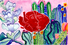 Tranh Ly Vu Wild At Heart no.1 A4