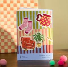 Sổ A5 Dot Líu Lô coffee 100gsm / 120 page