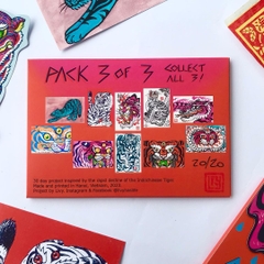 Set 10 Postcards A Tiger A Day Livy