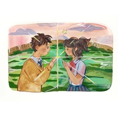 Tranh A4 Pan your name