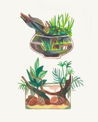 Tranh Pan A4 Tiny Worlds