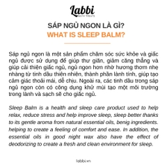 SLEEP BALM - COUNTING STARS [SÁP NGỦ NGON] LABBI