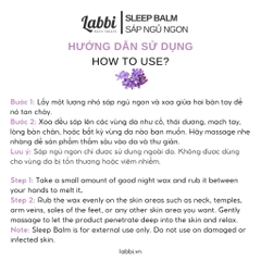 SLEEP BALM - DEEP SLEEP [SÁP NGỦ NGON] LABBI