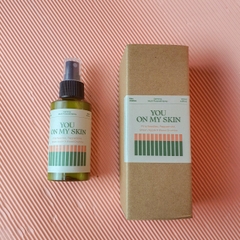 You On My Skin ( gỗ thông, táo xanh, bạc hà ) Calming Multi Purpose Spray ( Xịt Đa Năng ) Lilou Studio