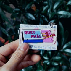 Móc chìa khóa diêm quẹt phải Hi:Piece