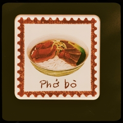 Nam châm đồ ăn Vietnamese food Mai Lê