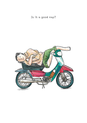 Tranh Haru Craft A3 - Is it a good nap