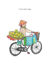 Tranh Haru Craft A3 - Fruit Lady