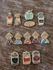 Nam Châm Magnet - Cà phê phin Haru Craft