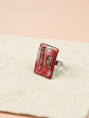 Nhẫn Lacquer Sơn Mài Ngọc Trai - Xà Cừ Líu Lô x Lê Tâm 4