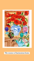 Tranh Ly Vũ A4 The Essence Of a Harmonious Home