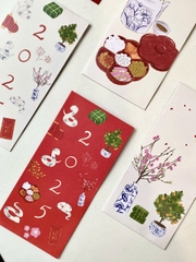 Set 6 lì xì tết 2025 Mai Lê