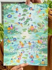 Poster Sông Lộn Xộn