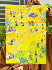 Poster Ruộng Lộn Xộn