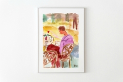 Tranh Tao A4 Reading Love