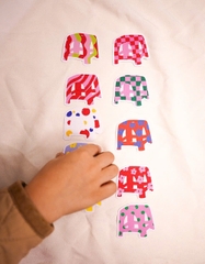Set stickers Líu Lô x Mai Lê ghế