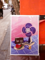 Tranh Mai Lê mùa hè