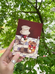 Thiệp Mai Lê cà phê phin