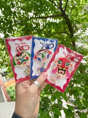 Móc khoá mặt nạ tre Mai Lê x Líu Lô