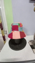 Mũ vải ghép T6/25 280k Chế Upcycled Clothing