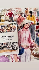 Set 8 Thiệp Tao Les Femmes Vietnamiennes Phụ Nữ Việt Nam