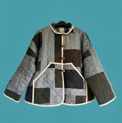 Áo chần bông 2490 Chế Upcycled Clothing T10 / 25