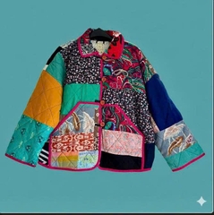 Áo chần bông 2490 Chế Upcycled Clothing T10 / 25