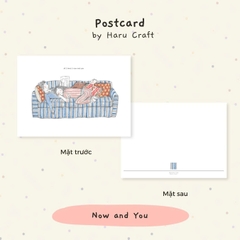 Thiệp Haru Postcard_Now and You