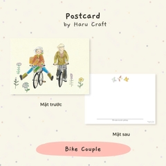 Thiệp Haru Postcard_Bike Couple