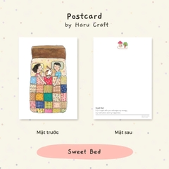 Thiệp Haru Postcard_Sweet Bed