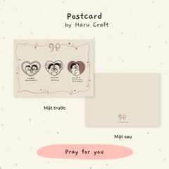 Thiệp Haru Postcard_Pray for you