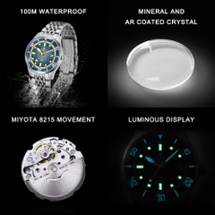 Đồng Hồ Nam Cadisen C8244M1 Automatic