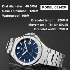 Đồng Hồ Nam Cadisen C8242M3 Automatic