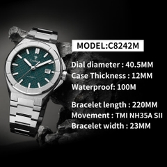 Đồng Hồ Nam Cadisen C8242M3 Automatic
