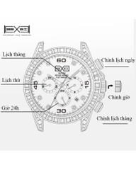 Đồng Hồ Nam Chính Hãng Bexei BX9150G2 Automatic