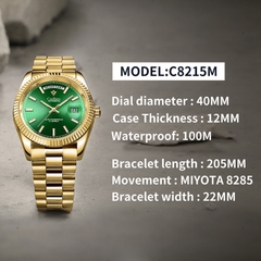 Đồng Hồ Nam Cadisen C8215M1 Automatic