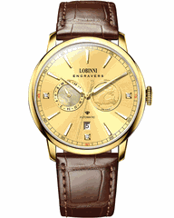 Đồng Hồ Nam Lobinni No.19015-1 Automatic (Mạ Vàng 24k)