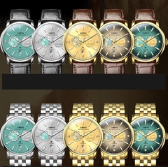 Đồng Hồ Nam Lobinni No.19015-1 Automatic (Mạ Vàng 24k)