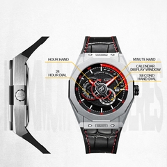 Đồng Hồ Nam Bonest Gatti King Speed BG8601-B6 Automatic
