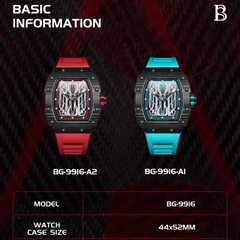 Đồng Hồ Nam Bonest Gatti Explorer BG9916-A2 Automatic