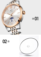 Đồng Hồ Nam I&W Carnival 527G7 Automatic