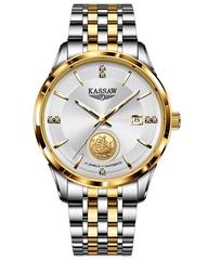 Đồng Hồ Nam Kassaw K333G2 Automatic (Mạ vàng 24k)