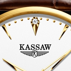 Đồng Hồ Nam Kassaw K355G4 Automatic (Mạ vàng 24k)