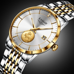 Đồng Hồ Nam Kassaw K666G2 Automatic (Mạ vàng 24k)