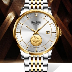 Đồng Hồ Nam Kassaw K666G2 Automatic (Mạ vàng 24k)