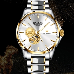 Đồng Hồ Nam Kassaw K777G2 Automatic (Mạ vàng 24k)
