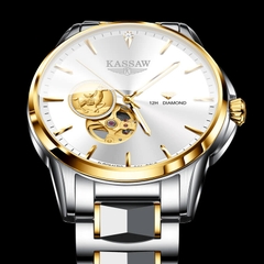 Đồng Hồ Nam Kassaw K777G2 Automatic (Mạ vàng 24k)
