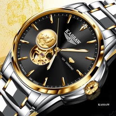 Đồng Hồ Nam Kassaw K777G2 Automatic (Mạ vàng 24k)