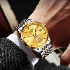 Đồng Hồ Nam Kassaw K999G2 Automatic (Mạ vàng 24k)