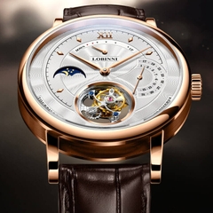 Đồng Hồ Nam Lobinni No.8883-2 Tourbillon